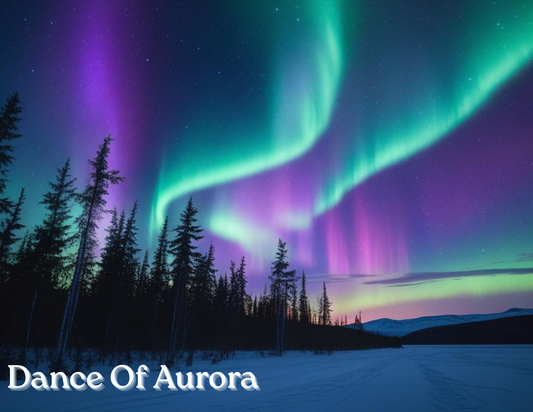 Dance Of Aurora Pack of 10 Post Cards (US & CA)