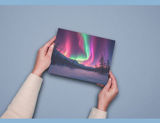 The night skies of Canada Pack of 10 Post Cards (US & CA)